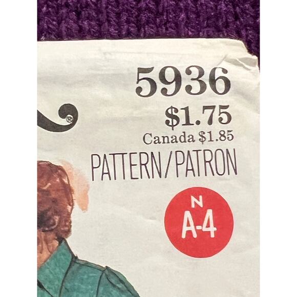 Butterick 5936 Sewing Pattern mens polo 1970s size 40 - Picture 2 of 6